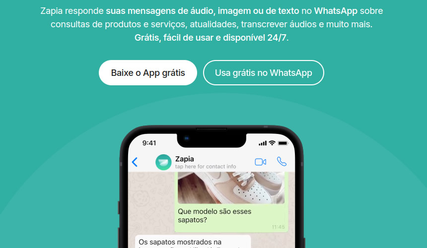 Zapia - Assistente Pessoal IA